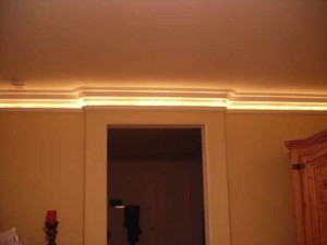 lighted crown molding
