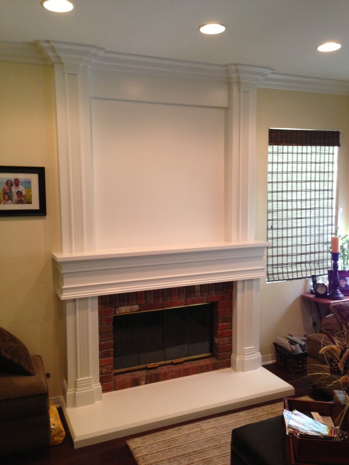 Floor To Ceiling Mantel Wainscot In Chino Hills Vrieling