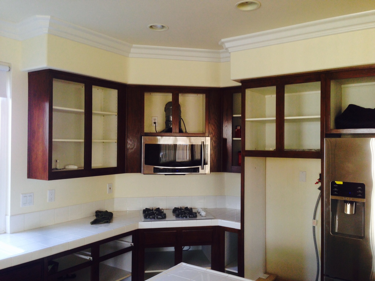 Kitchen Cabinet Refinishing Vrieling Woodworks Crown Molding
