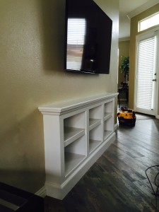 built in wall entertainment center temecula